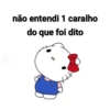 ③ não entendi 1 caralho do que foi dito 0