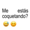 Me estás coquetando?