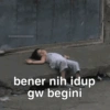 @stickermemeindonesia bener nih idup gw begini