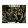 POR UN DEMONIO T об dwic LO QUE FALTABA