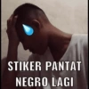 Stiker hitam jomok 15