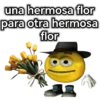 una hermosa flor para otra hermosa flor