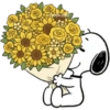 🌻Snoopy flores amarillas 🌼🌻 18