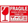 FRAGILE HANDLE WITH CARE THANK YOU tt FRAGILE KEEP DRY DO NOT TRAMPLE UPWARD