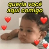 queria você aqui comigo