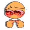 Silly Yellow Face Emoji V3 𐙚 16