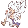 Emoji Nika Luffy  6