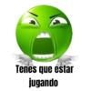 Tenes que estar jugando
