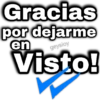 Gracias por dejarme en Visto!
