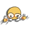 Silly Yellow Face Emoji V3 𐙚 25