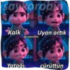 Saykorobin Kalk @saykorobin Uyan artık Yatağı cürüttün