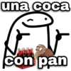 una coca con pan