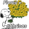 🌻Snoopy flores amarillas 🌼🌻 8
