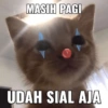 MASIH PAGI UDAH SIAL AJA