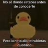 No sé dónde estabas antes de conocerte Pero la neta allá te hubieras quedado