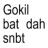 Gokil bat dah snbt