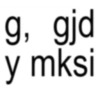 g, gjd y mksi