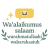 Wa'alaikumus. salaam warahmatullaahi wabarakaatuh