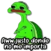 Aww justo donde no me importa