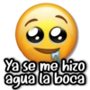 Ya se me hizo agua la boca