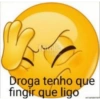 olia Droga tenho que fingir que ligo