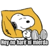 Hoy no haré ni mierda