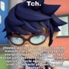 Tch. jitsuwa watashi mau ngomong demo watashi hanya sedang menghemat energi daripada mengobrol dengan kalian yang mendouksane kudarane yo, tapi omae tachi nganggep watashi aneh omae tachi pengen watashi koros?