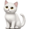 Emoji ios 18.1 white 🤍 10