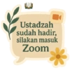அன் Ustadzah sudah hadir, silakan masuk Zoom