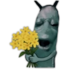 Blue Dog Flowers