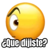 ¿Que dijiste?