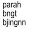 parah bngt bjingnn
