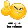 siii que terminen