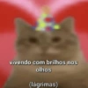 vivendo com brilhos nos olhos (lágrimas)