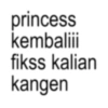 Kata anomali princess 8