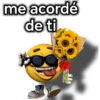 me acordé de ti