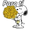 🌻Snoopy flores amarillas 🌼🌻 7