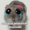 respiración automatically desactivada