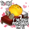 Tu alla
B
Y yo aquí
Pensando
en ti