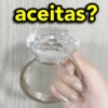 aceitas?