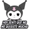 HOY SENTIQUE NO ME QUISISTE MUCHO