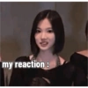 my reaction:
