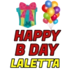 LAMAS
HAPPY
B DAY
LALETTA