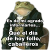 Rana caballerosa 9
