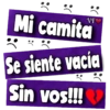 Mi camita
:(
VF
Se siente vacía
Sin vos!!! 3