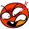 Emoji iphone marah / angry 18