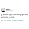 Manjiro
@mikeysano
gue udah ngga bisa bilang apa-apa
lagi selain ya allah
8.01 AM 19/07/21 Twitter for Android