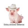 Estoy ansioso deberas