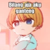 Bilang aja aku ganteng