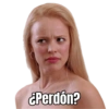¿Perdón?